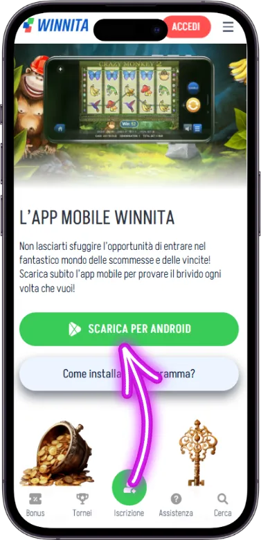 Winnita app Android
