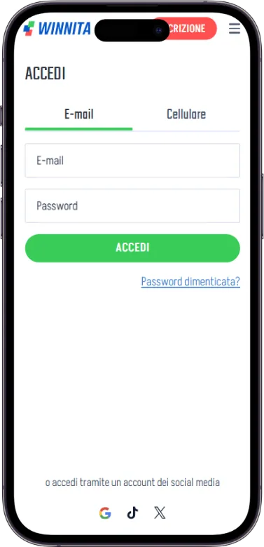 login winnita