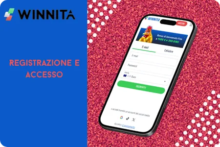 Registrazione e accesso tramite l’app