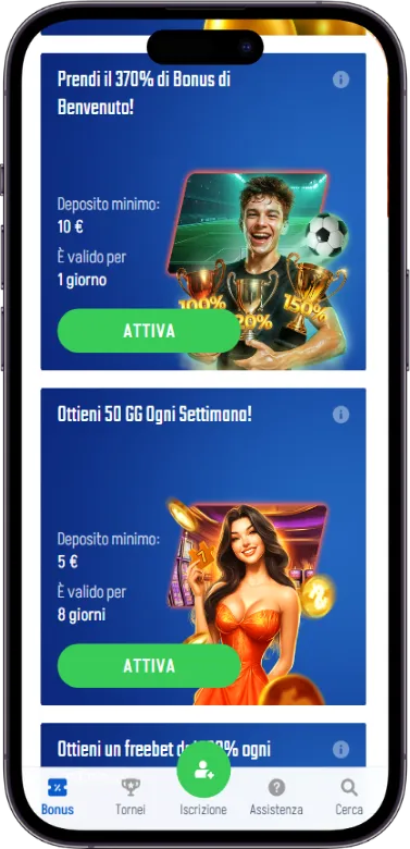 Scelta offerta Winnita