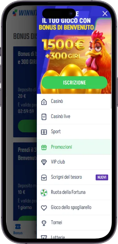 winnita menu