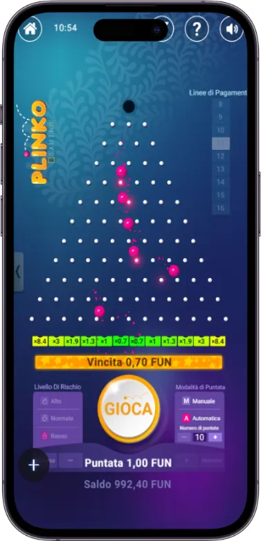 winnita plinko variante del gioco