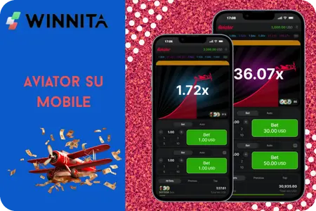 Aviator demo gratis su Winnita Casino